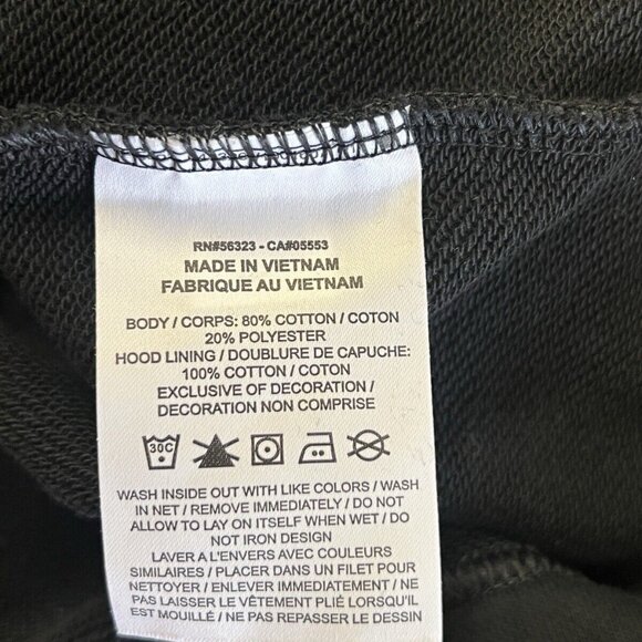 Nike Sportswear Icon Clash Cropped Hoodie Size S Small Black - Picture 5 of 8